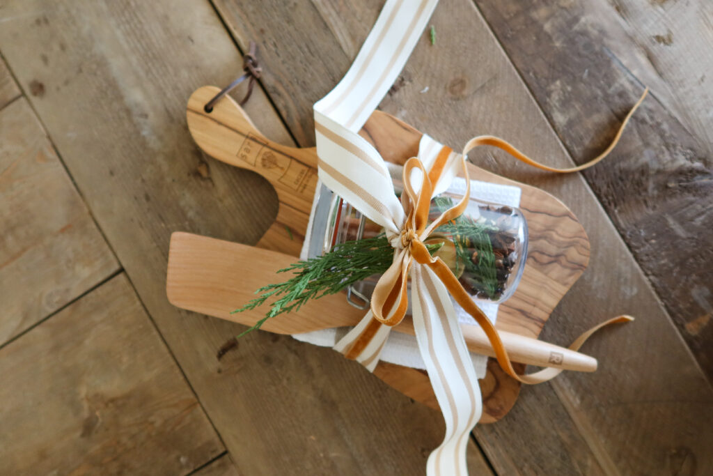 Gift Wrap for Our Cutting Boards – The Quintessential Hostess